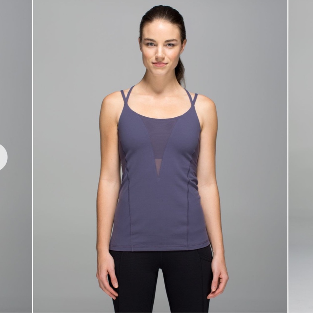 Lululemon Exquisite Tank Nightfall Size 2